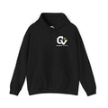 Common Virtue GV Logo Hoodie – Black Graphic Pullover