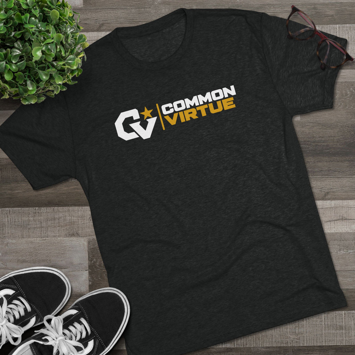 Common Virtue Tools Logo Tee — CV Industrial Workwear T-Shirt