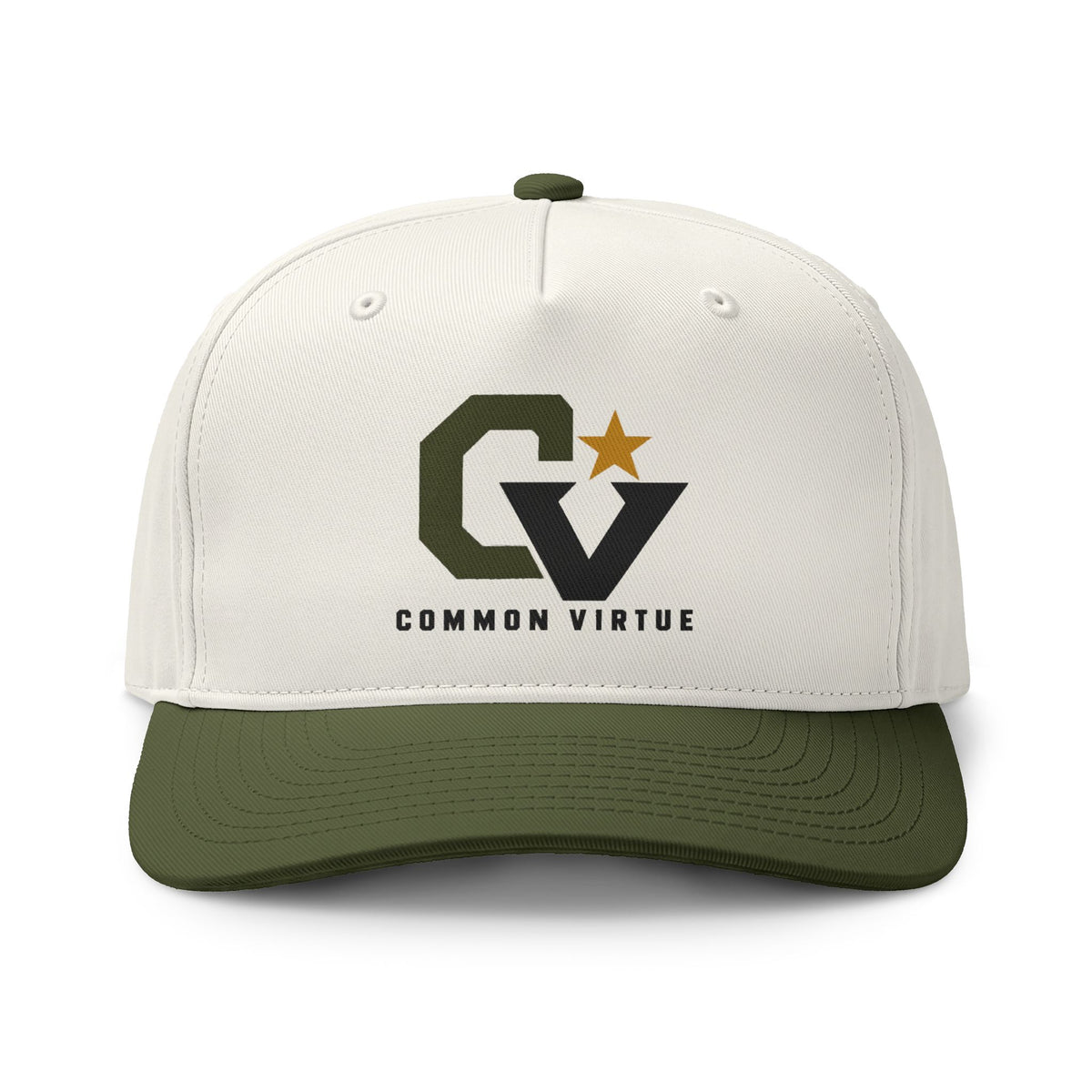 Class Two-Tone Cap — Common Virtue Logo Baseball Hat